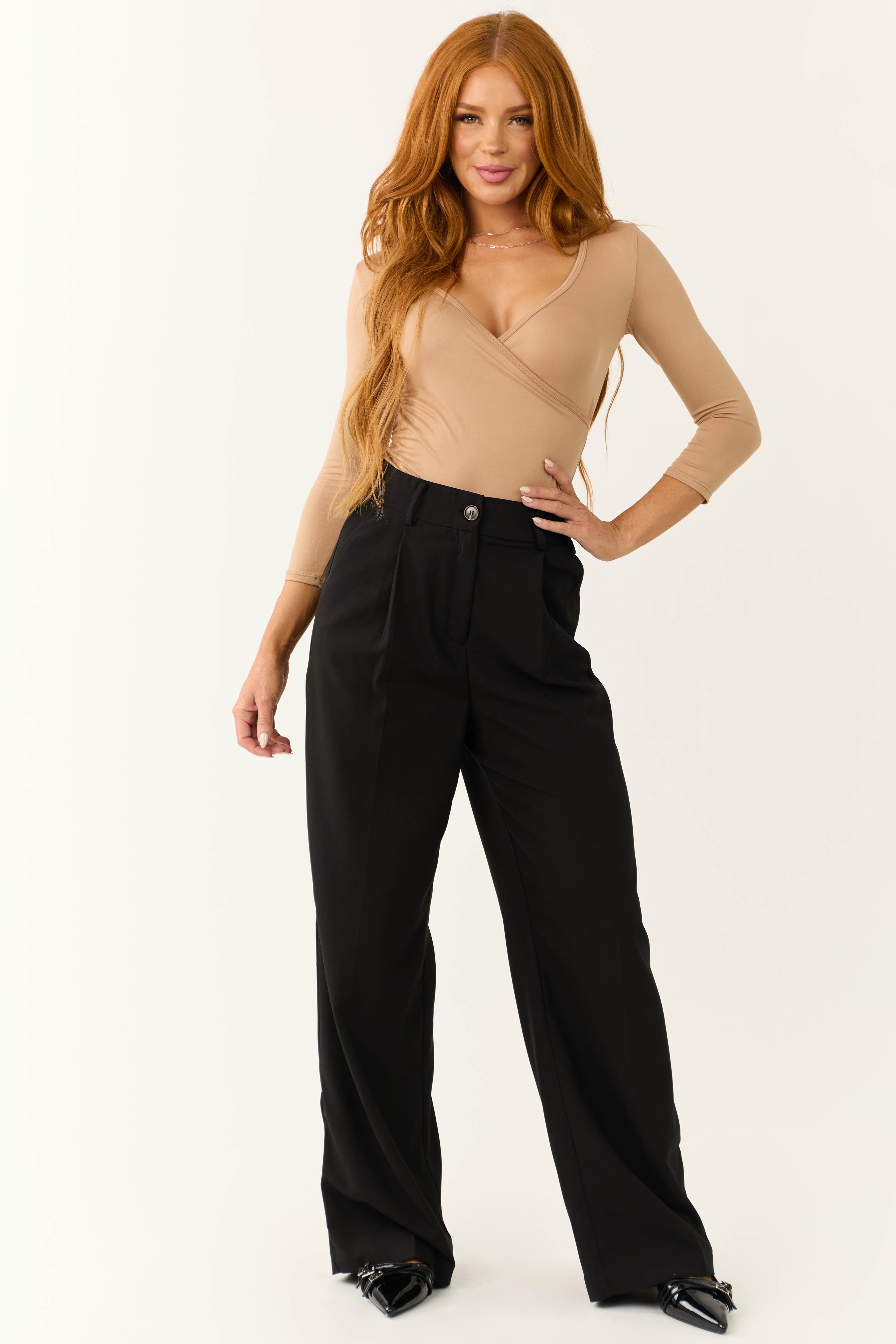 Black high water dress pants online