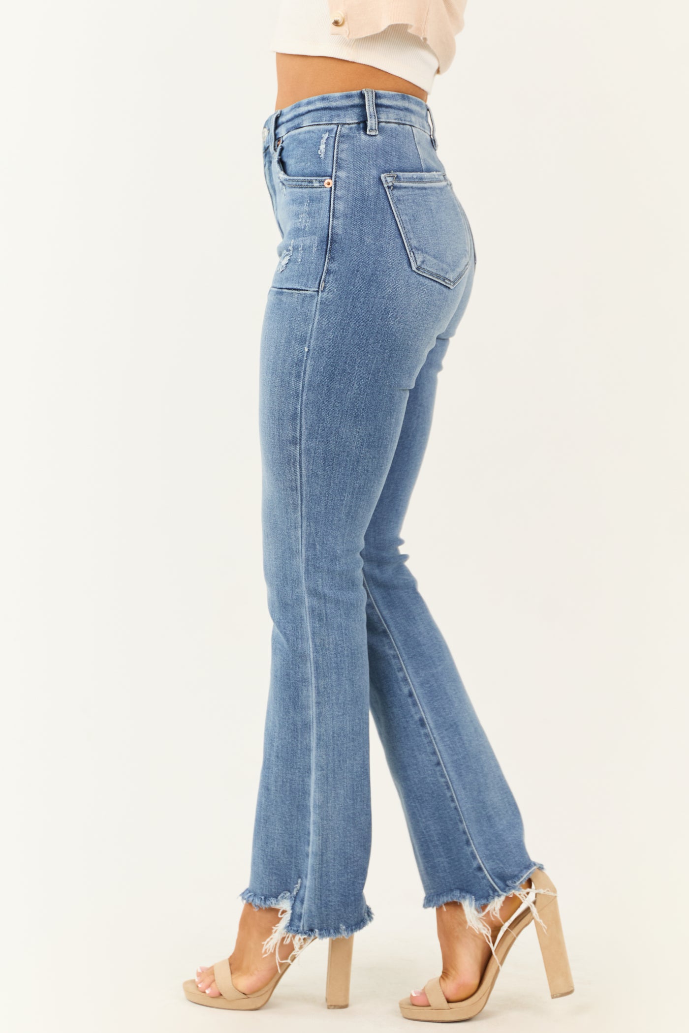 Artemis Medium Wash High Rise Tummy Control Jeans