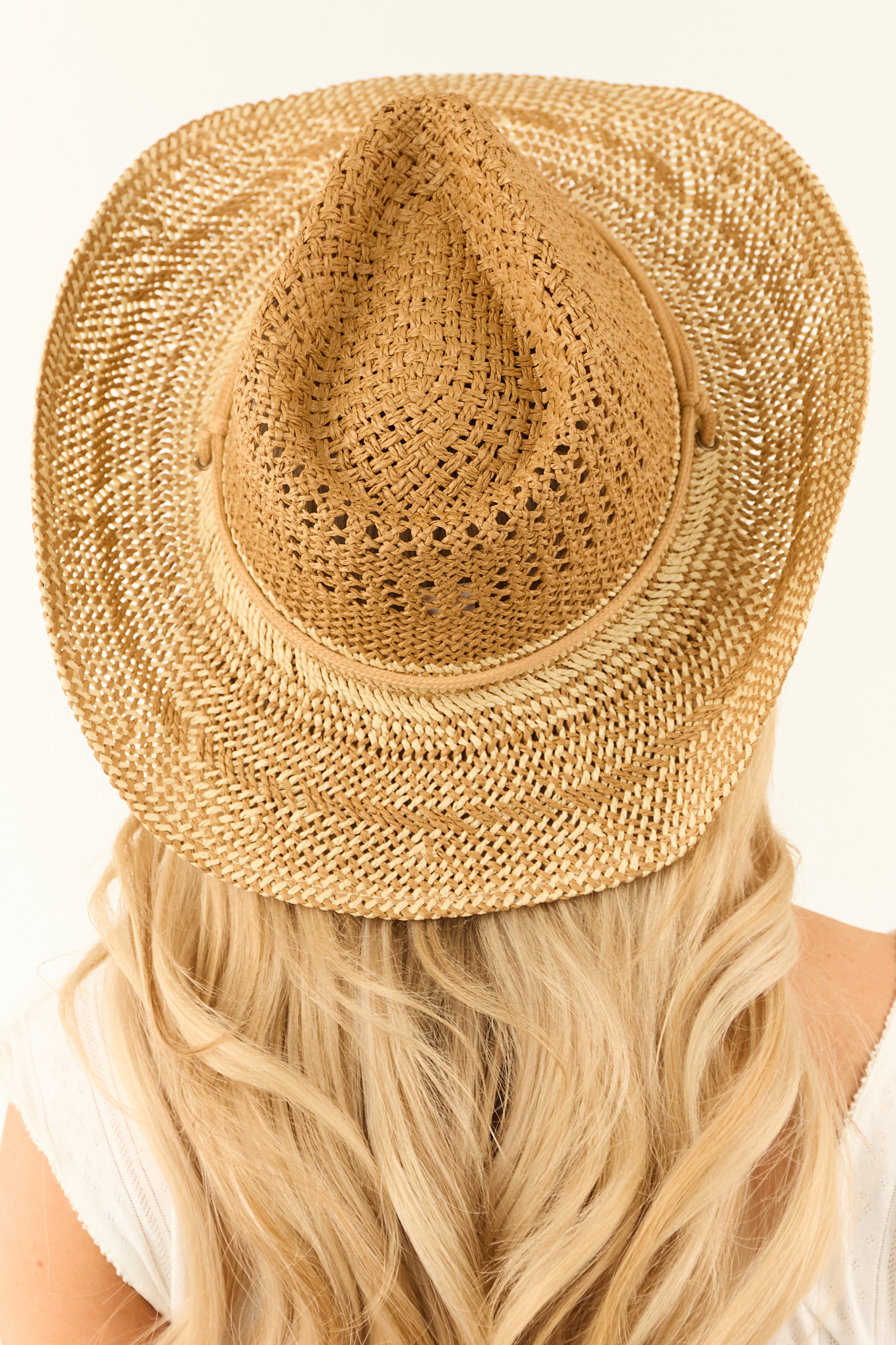 Brown Sugar and Buttercream Straw Cowboy Hat