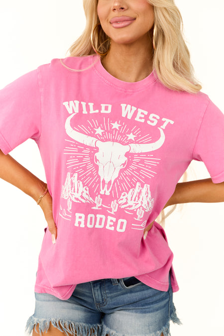 Bubblegum 'Wild West Rodeo' Graphic Tunic Top