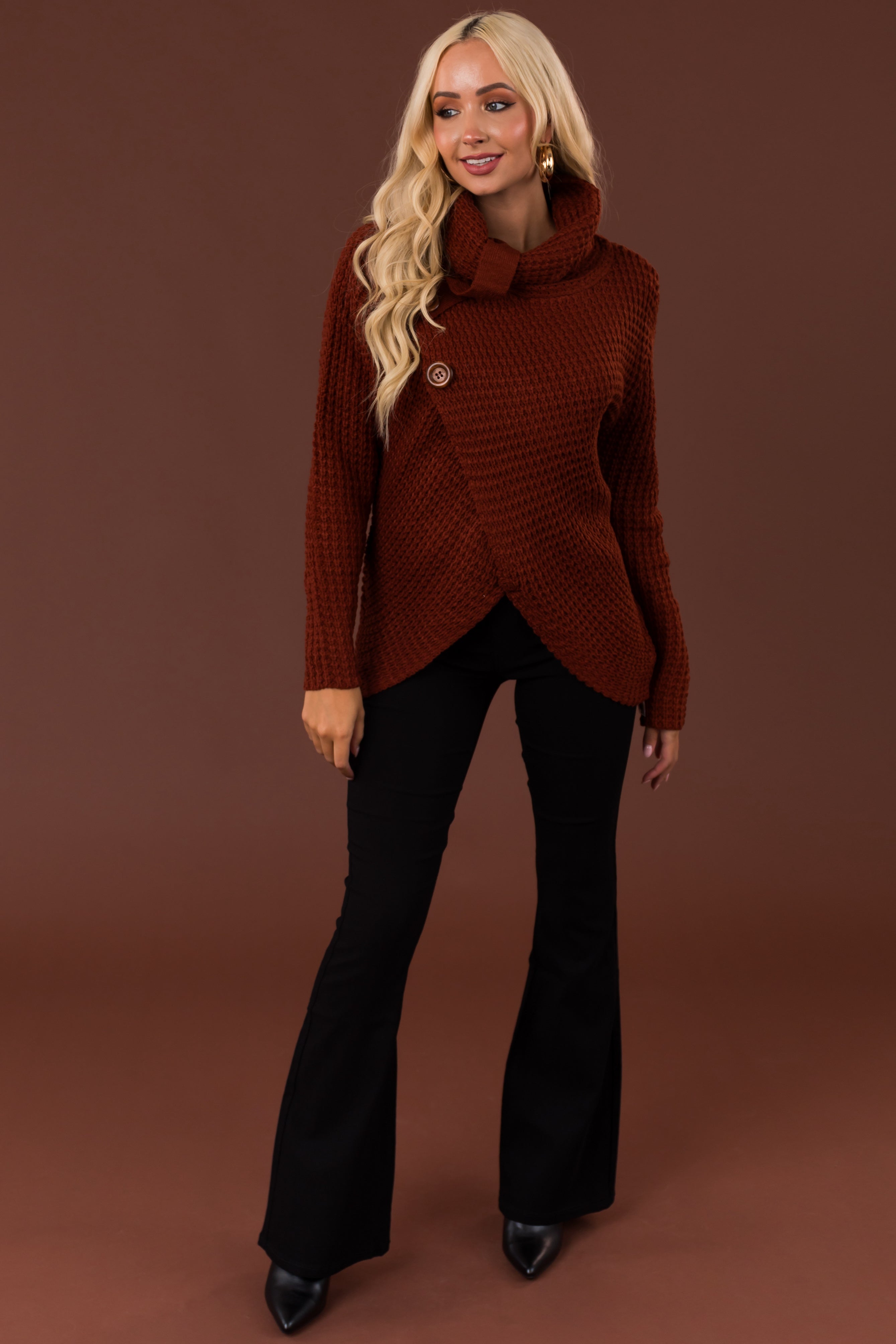 Cowl wrap sweater best sale