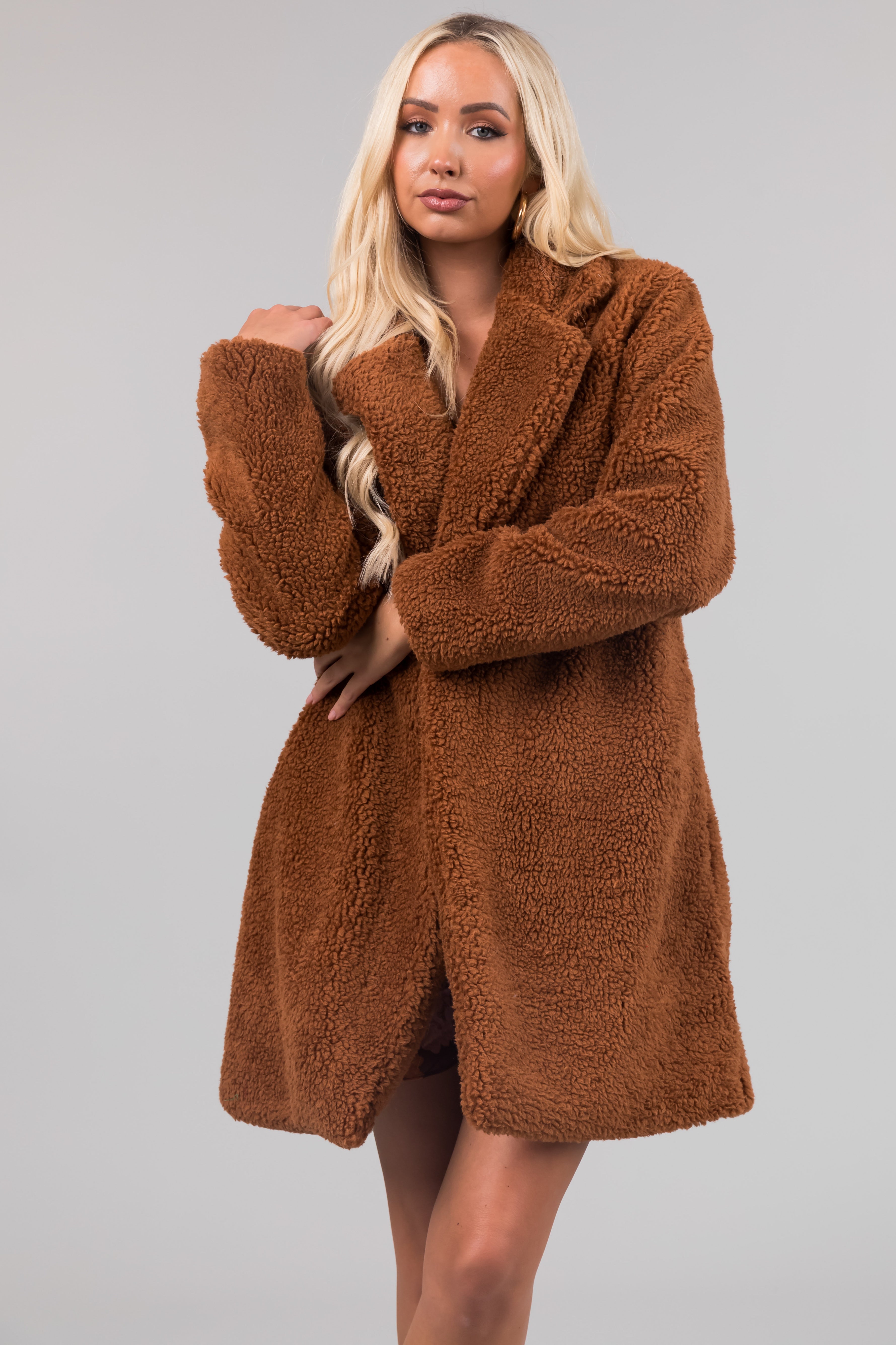 Soft teddy hotsell bear coat