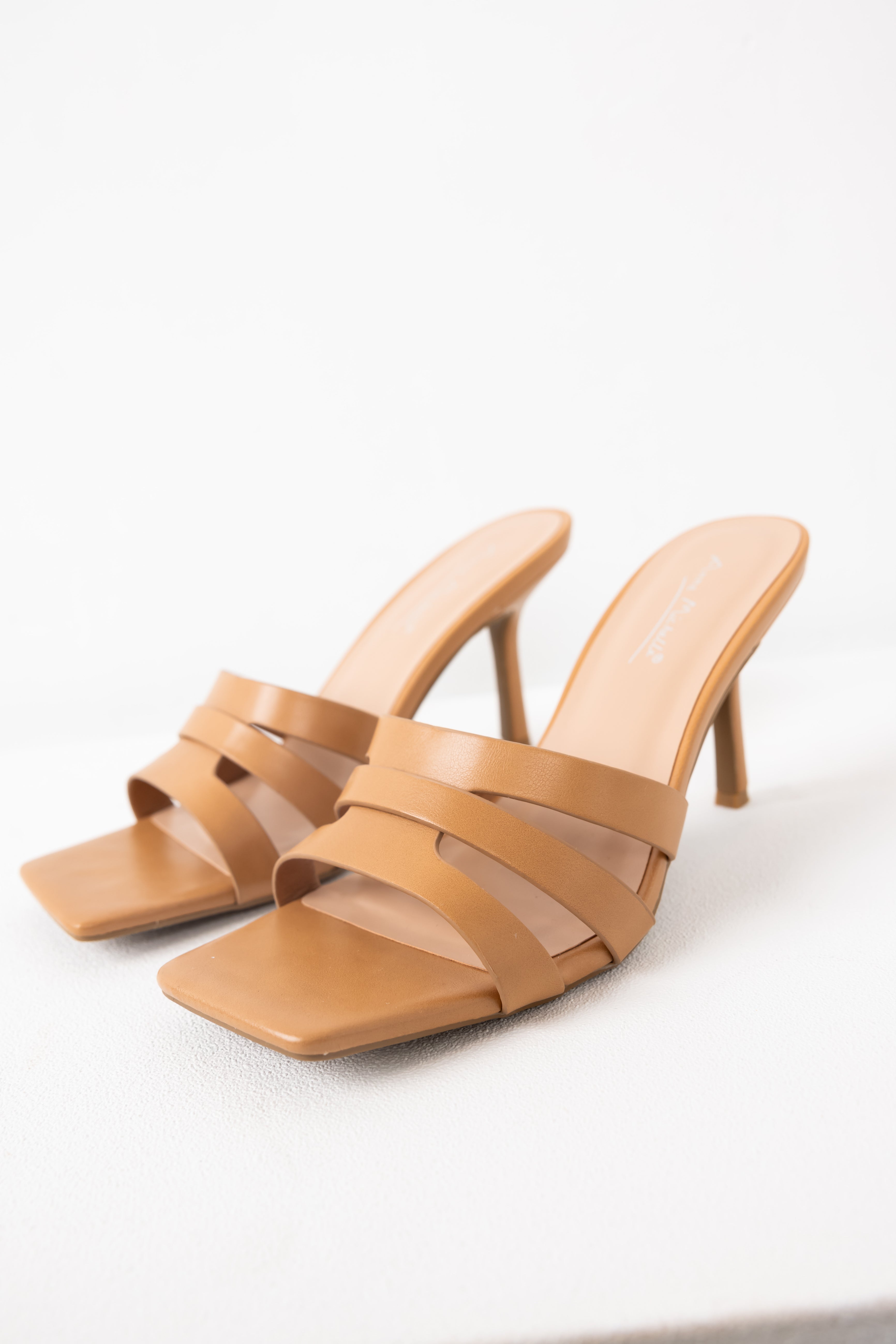 Copper sandals heels best sale