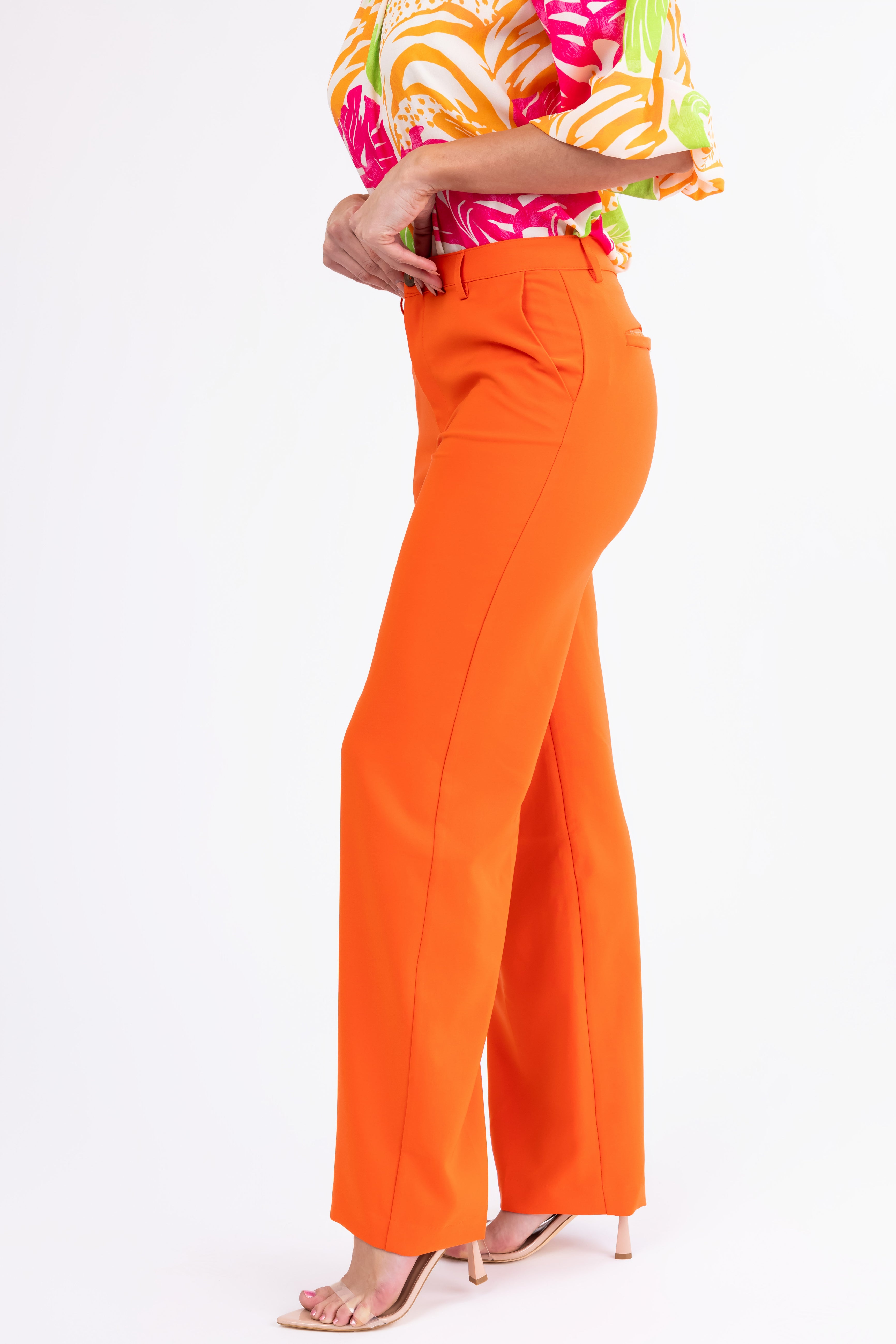 Emily Fire Straight Leg Dress Pants