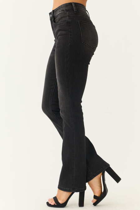 Flying Monkey Black Washed High Rise Jeans