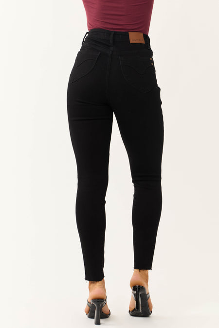 Judy Blue Black Tummy Control Skinny Jeans