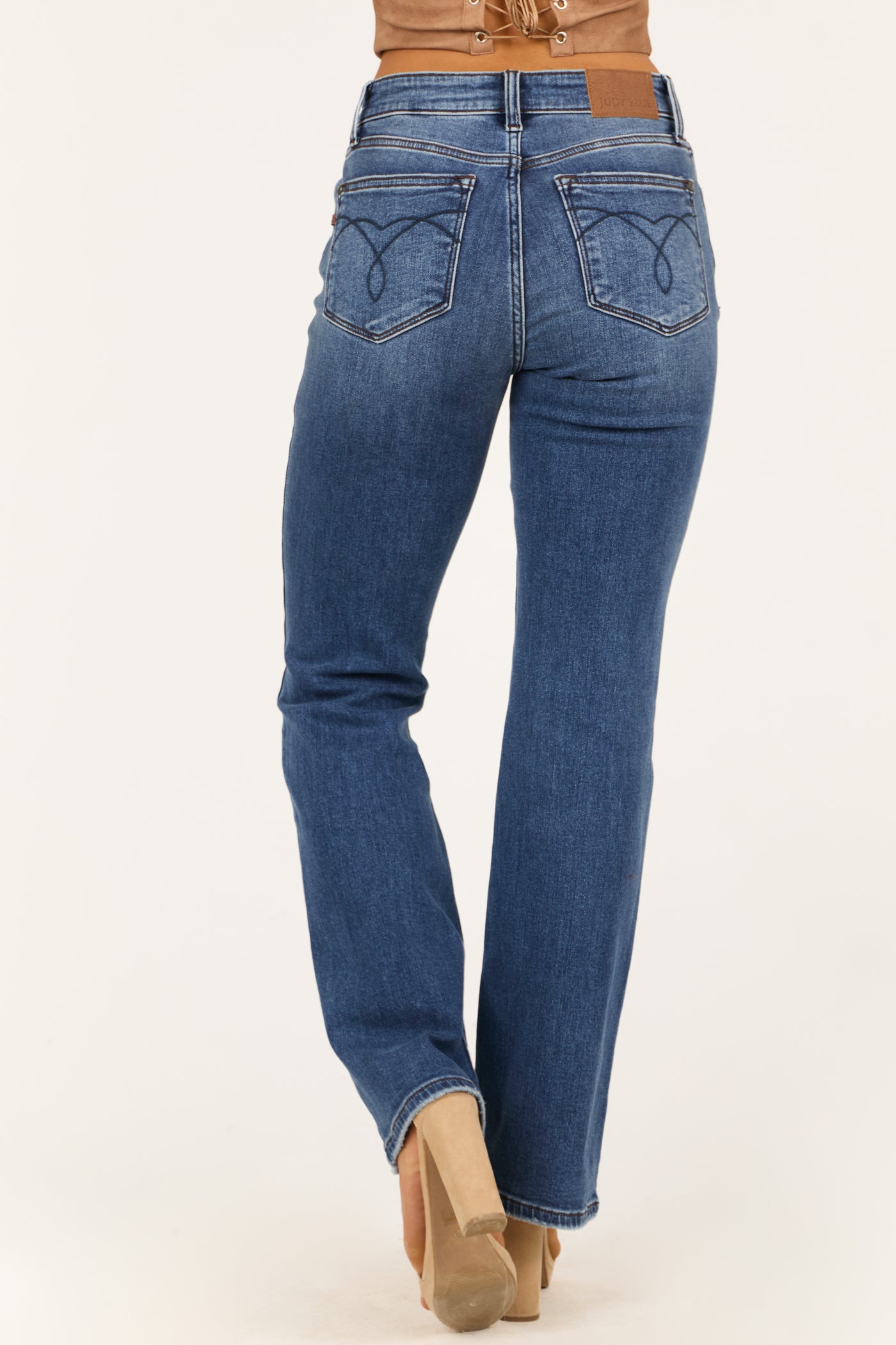 Judy Blue Dark Wash Thermal Lined Bootcut Jeans