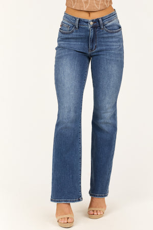 Judy Blue Dark Wash Thermal Lined Bootcut Jeans