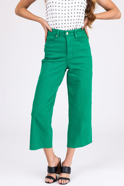 Judy Blue Jade Tummy Control Crop Jeans