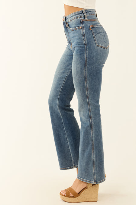 Judy Blue Medium Wash Bootcut Stretchy Jeans