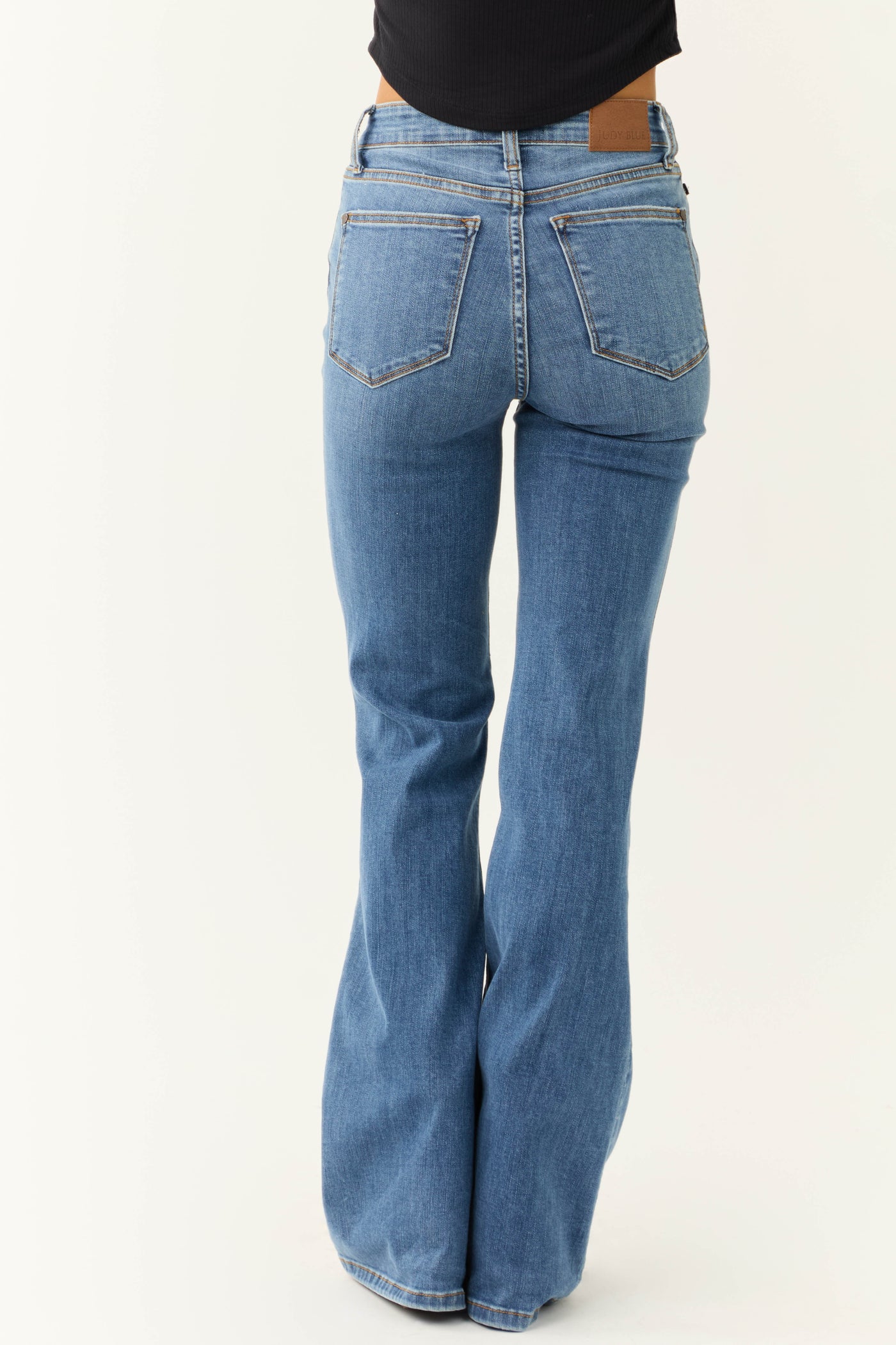 Judy Blue Medium Wash High Rise Flare Jeans