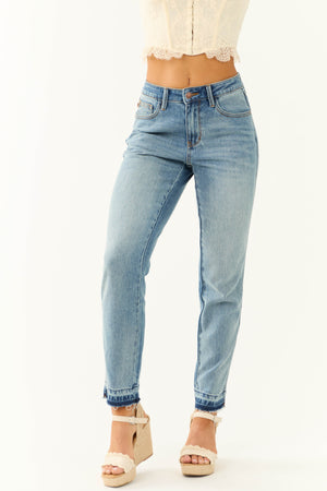 Judy Blue Medium Wash Straight Leg Jeans