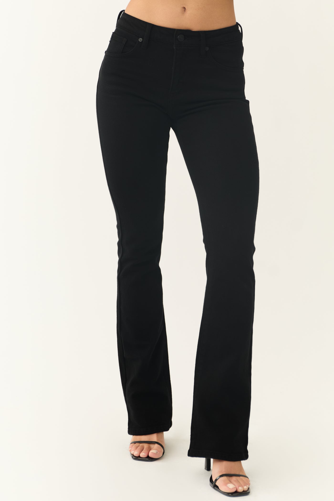 KanCan Black High Rise Bootcut Jeans