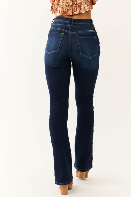 KanCan Dark High Rise Bootcut Jeans