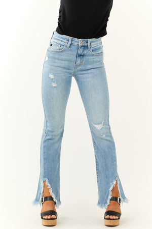 KanCan Light Wash High Rise Bootcut Jeans