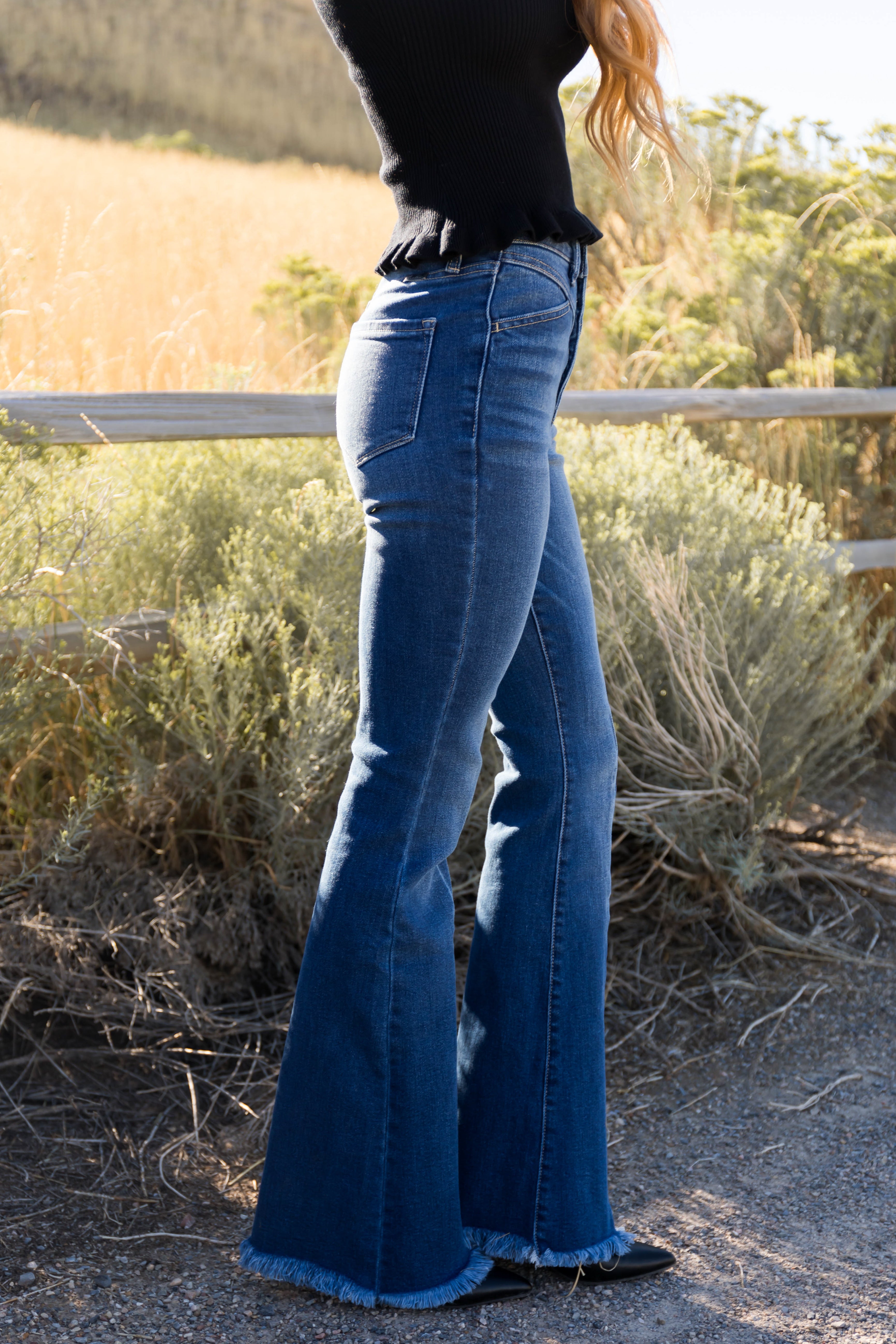 Kancan deals flare jeans