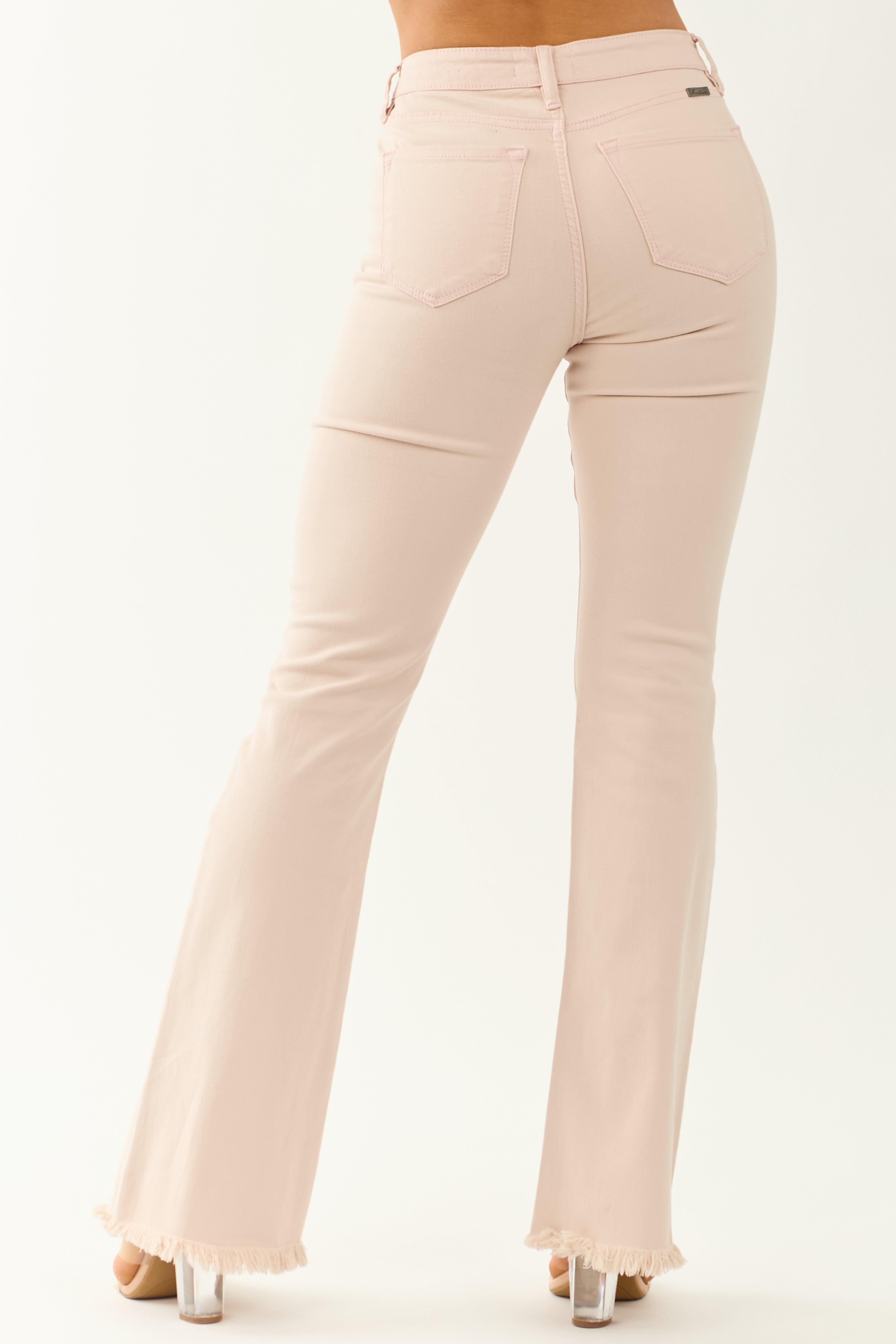 KanCan Tea Rose High Rise Stretchy Flare Jeans