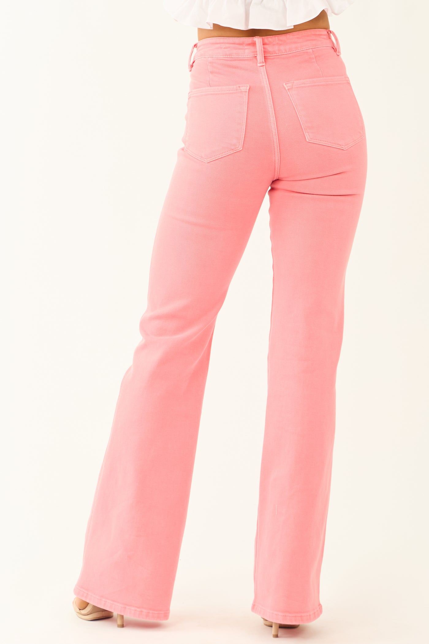 KanCan Watermelon Ultra High Rise Flare Jeans