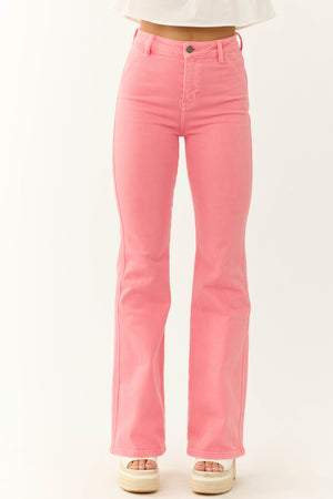 KanCan Watermelon Ultra High Rise Flare Jeans