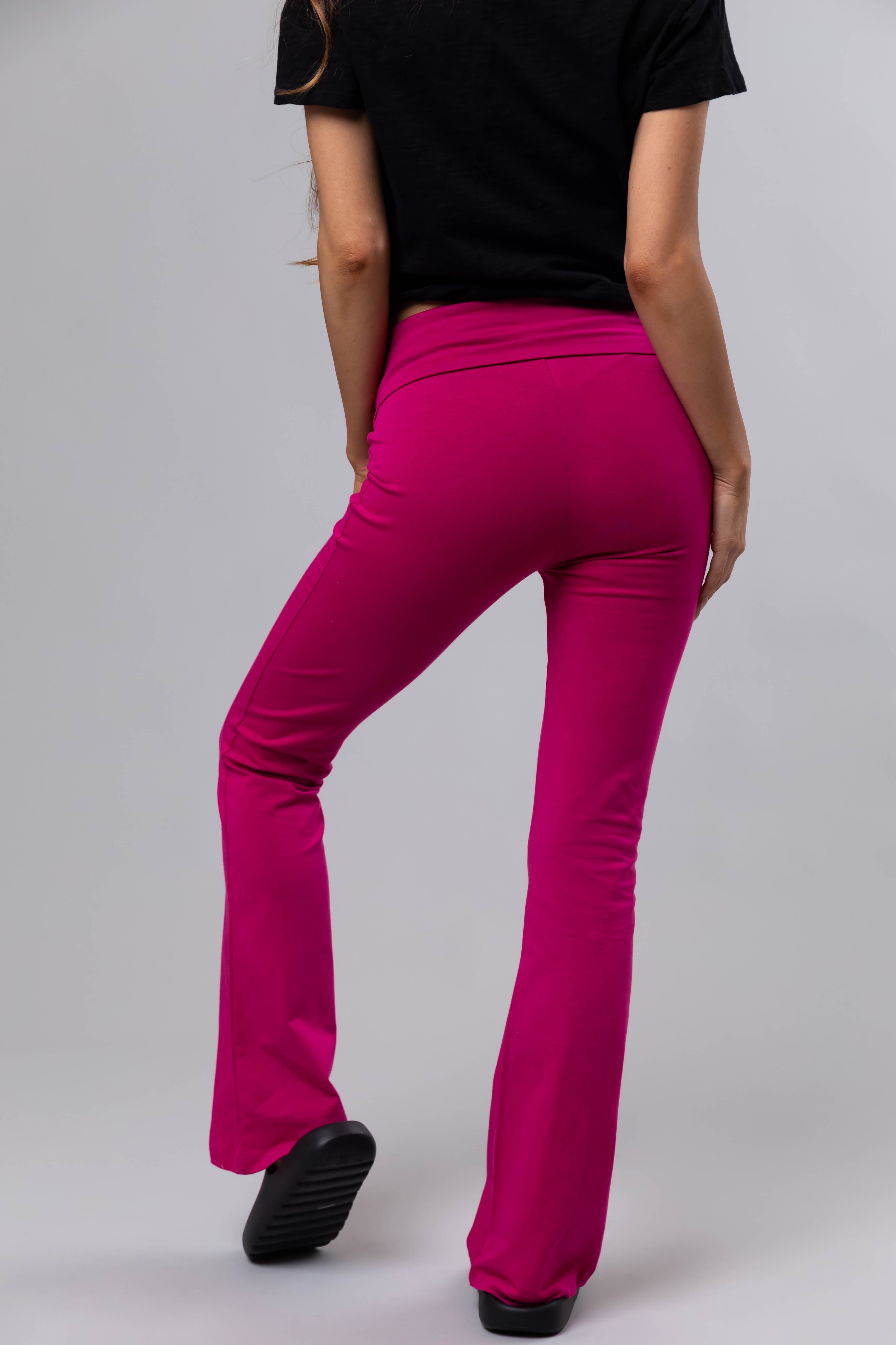 Mulberry Soft High Waist Flare Leg Yoga Pants