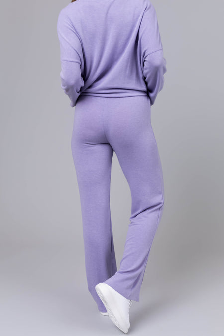 Periwinkle Soft Loungewear Top and Pants Set