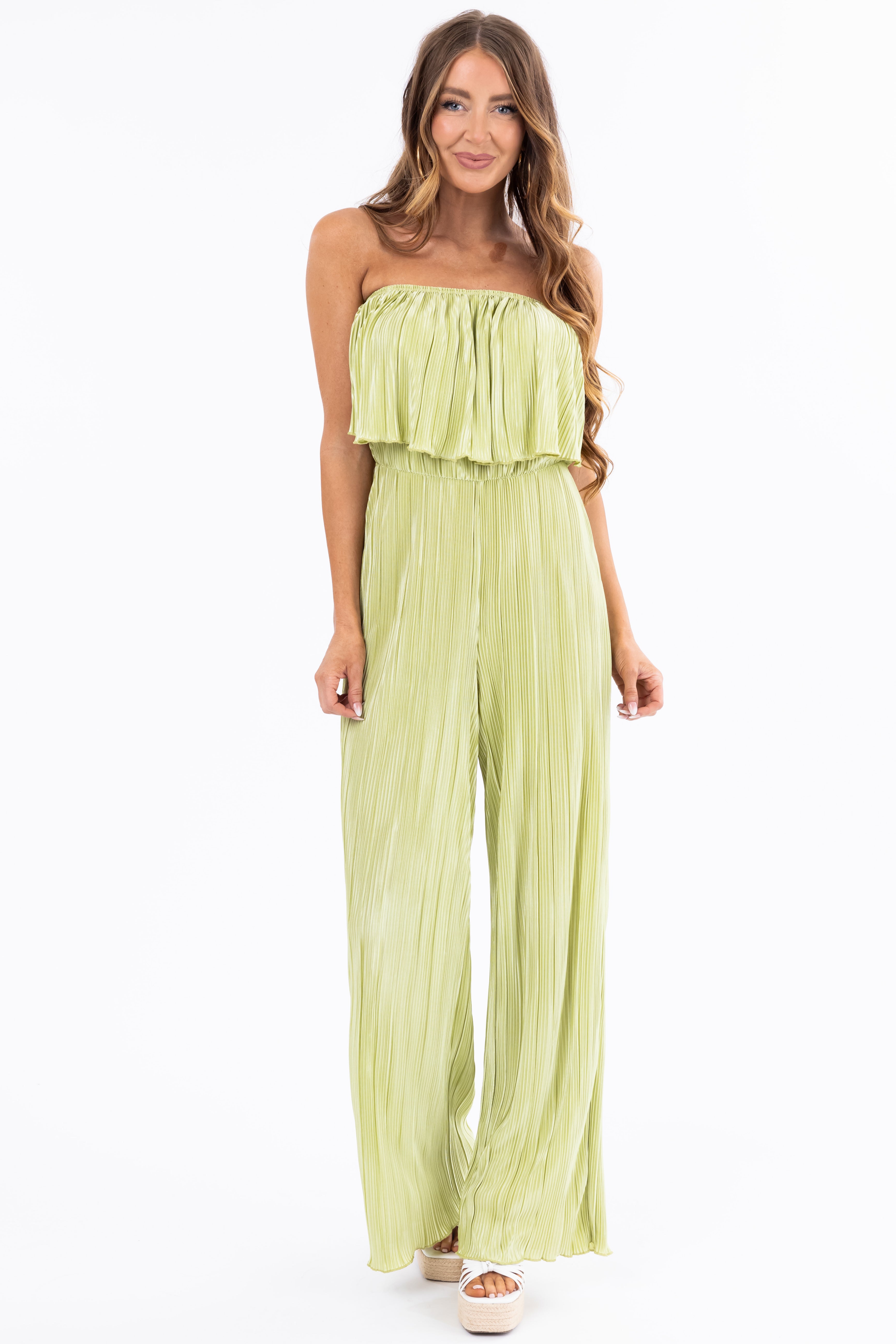 Sleeveless overlay jumpsuit on sale