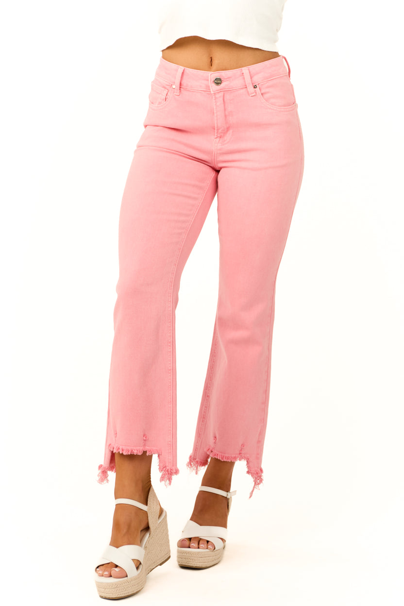 Risen Punch High Rise Straight Leg Jeans