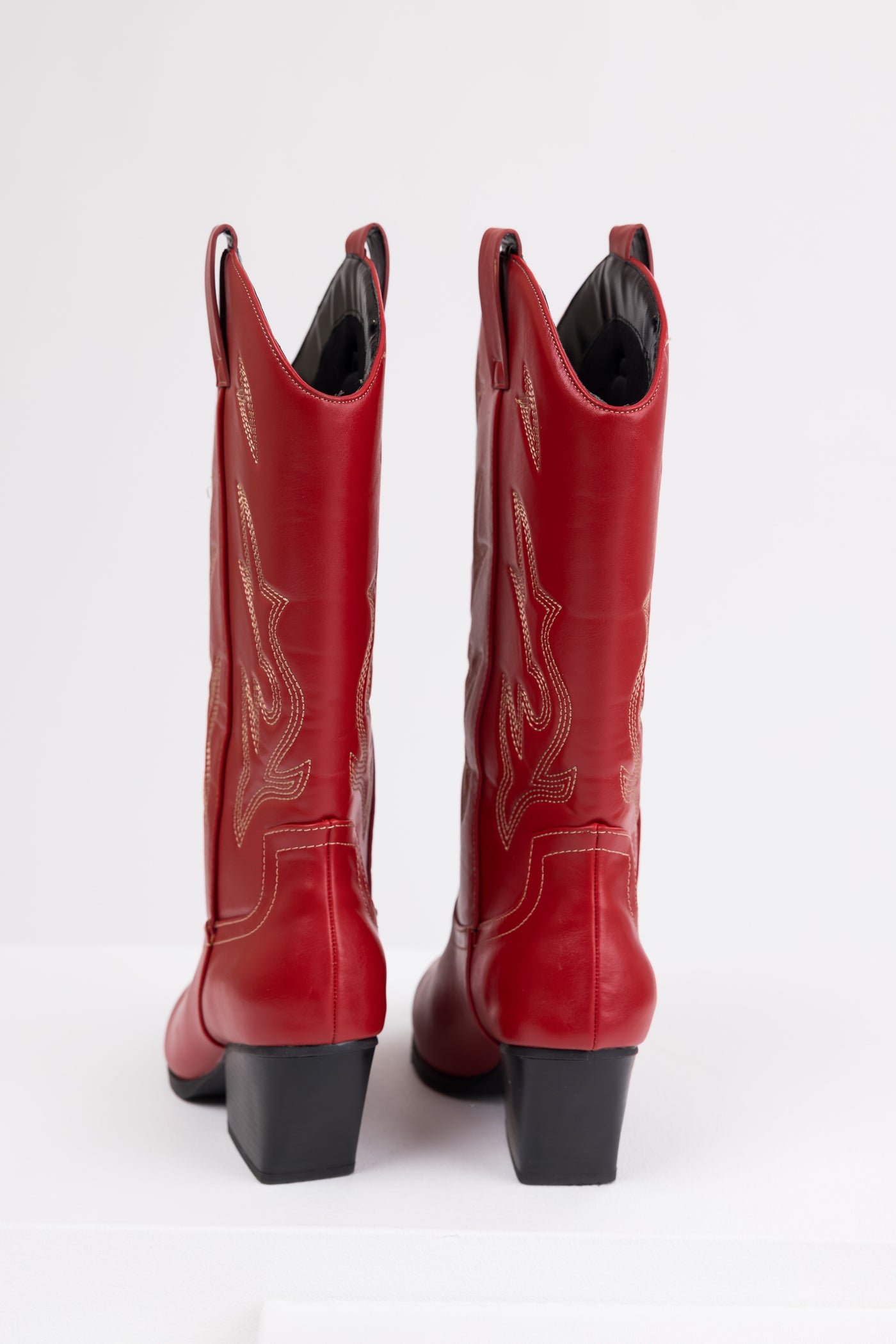 Ruby Embroidered Tall Western Boots