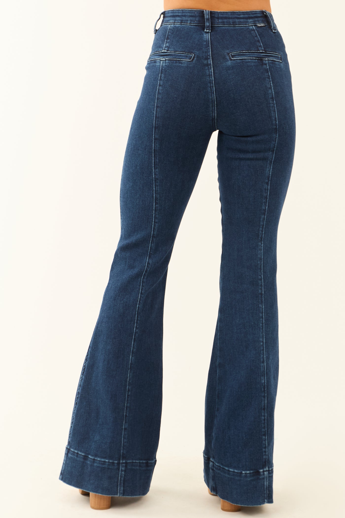 Special A Dark Tummy Control Stretchy Flare Jeans