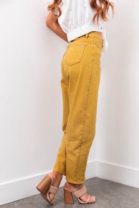 Special A Desert Wide Leg Barrel Jeans