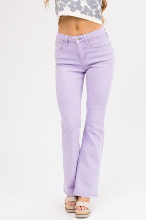 Special A Lavender Slim Bootcut Jeans