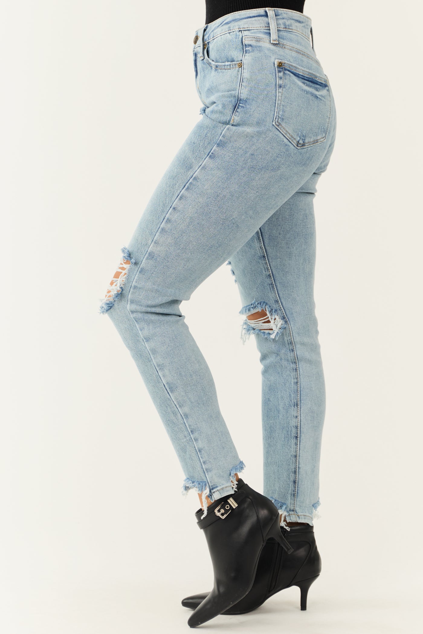 Special A Light Wash Straight Leg Jeans