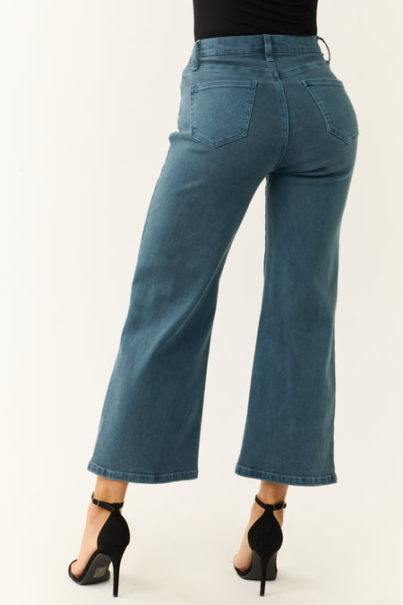 Special A Ocean Tummy Control Wide Leg Jeans
