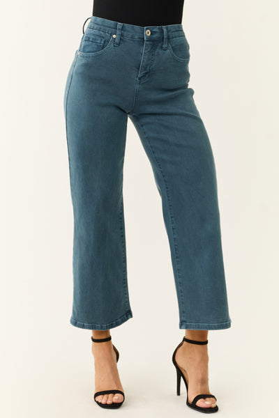 Special A Ocean Tummy Control Wide Leg Jeans