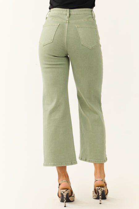 Special A Sage Tummy Control Wide Leg Jeans