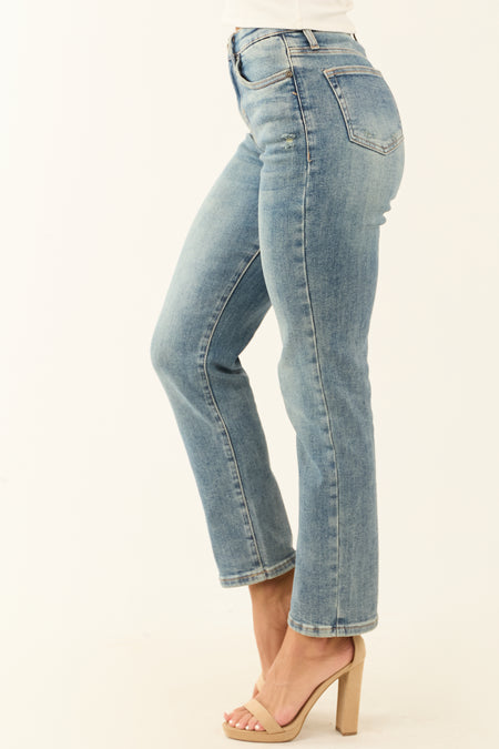 Special A Tummy Control Stretchy Slim Straight Jeans