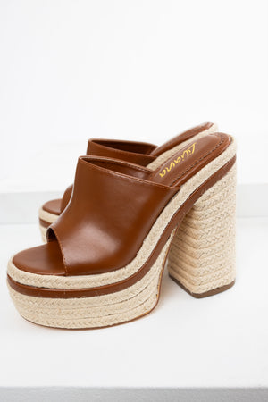 Spice High Heel Espadrille Platform Sandals