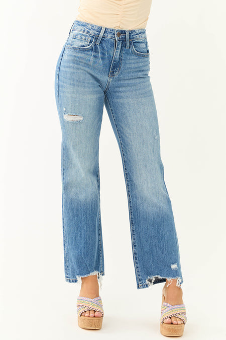 Vervet Medium Wash Dad Jeans