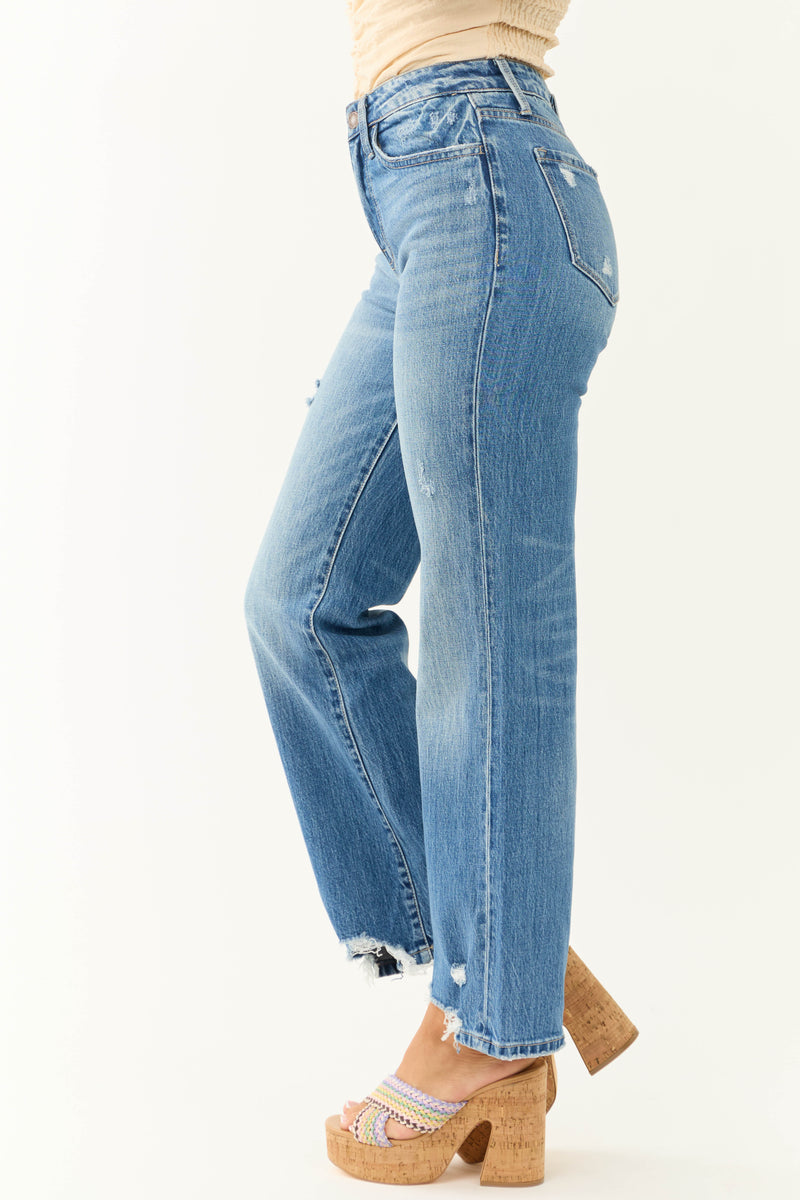 Vervet Medium Wash Dad Jeans