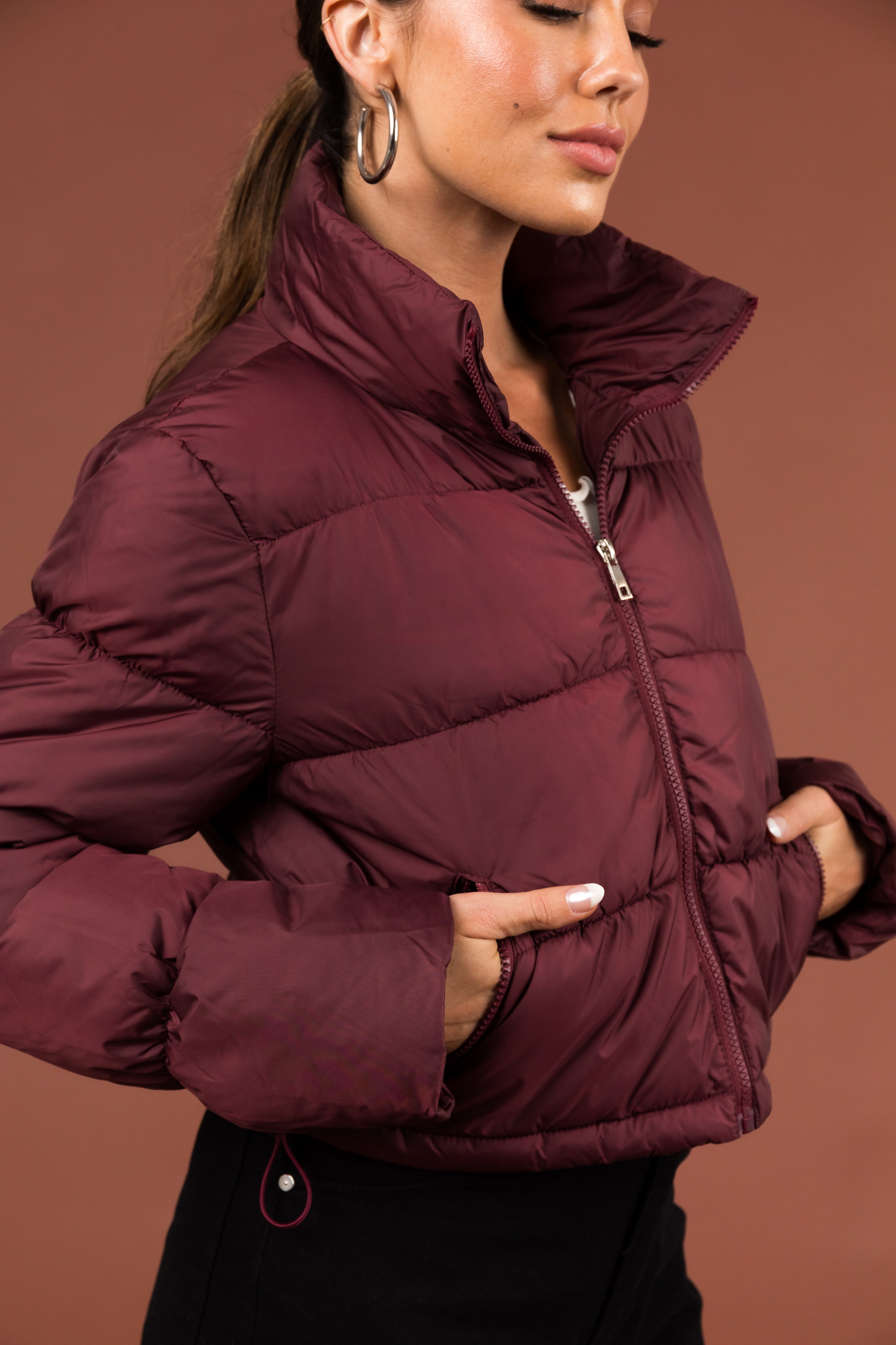 Wine store padded jacket