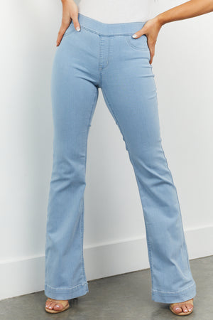 Bailey Light Denim Flare Jeggings